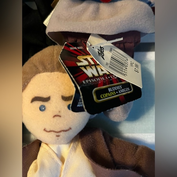 Star Wars episode 1 buddies lot of 4 all have tags except padme - Picture 4 of 4